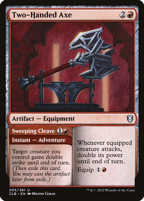 Labrys (Two-Handed Axe // Sweeping Cleave)
