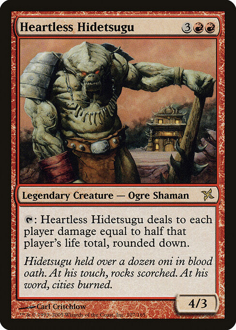 Hidetsugu le malfaisant (Heartless Hidetsugu)