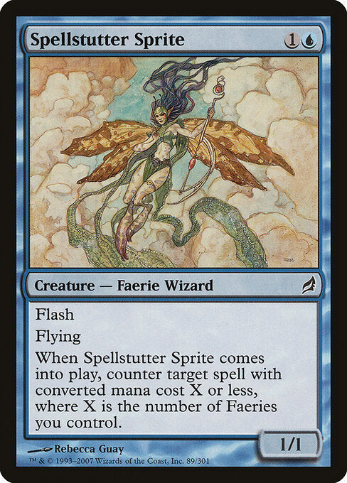 Farfadette cafouillesort (Spellstutter Sprite)