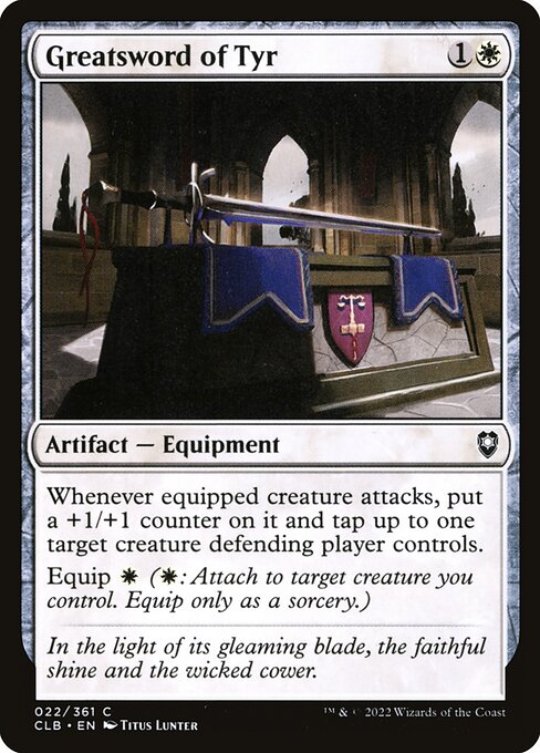 Espadon de Tyr (Greatsword of Tyr)