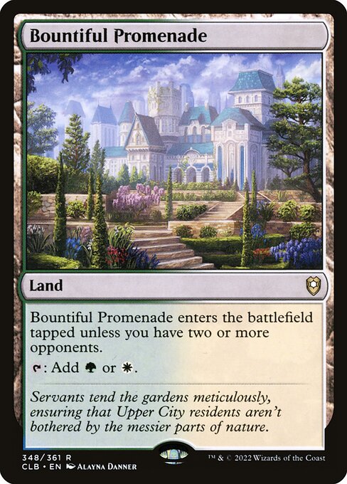 Promenade généreuse (Bountiful Promenade) — FOIL