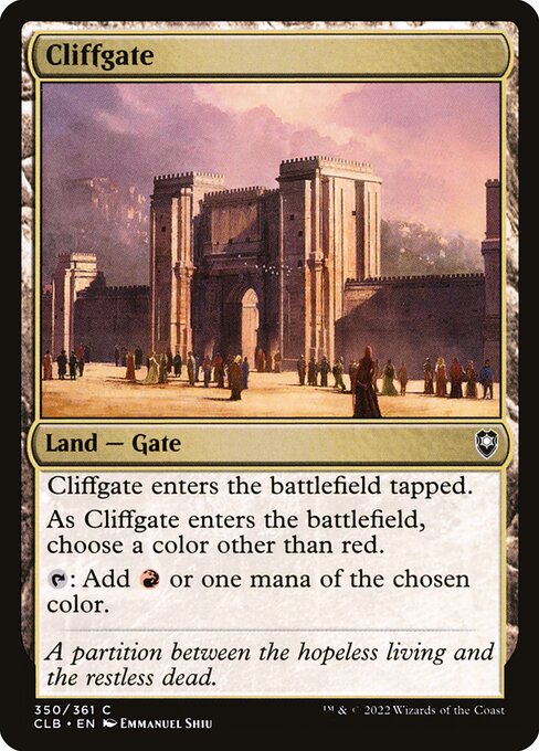 Porte de la Falaise (Cliffgate)