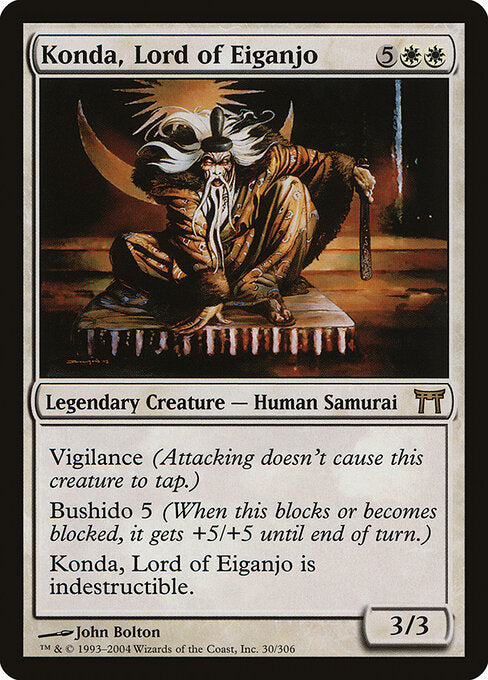 Konda, seigneur d'Eiganjo (Konda, Lord of Eiganjo)
