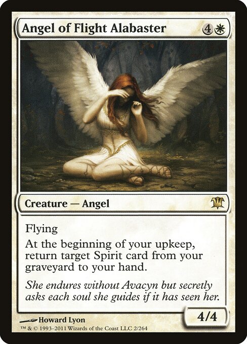 Ange du vol d'albâtre (Angel of Flight Alabaster) — FOIL