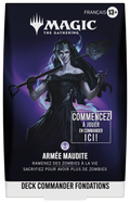 Deck Commander - Armée maudite - Fondations - Magic: The Gathering