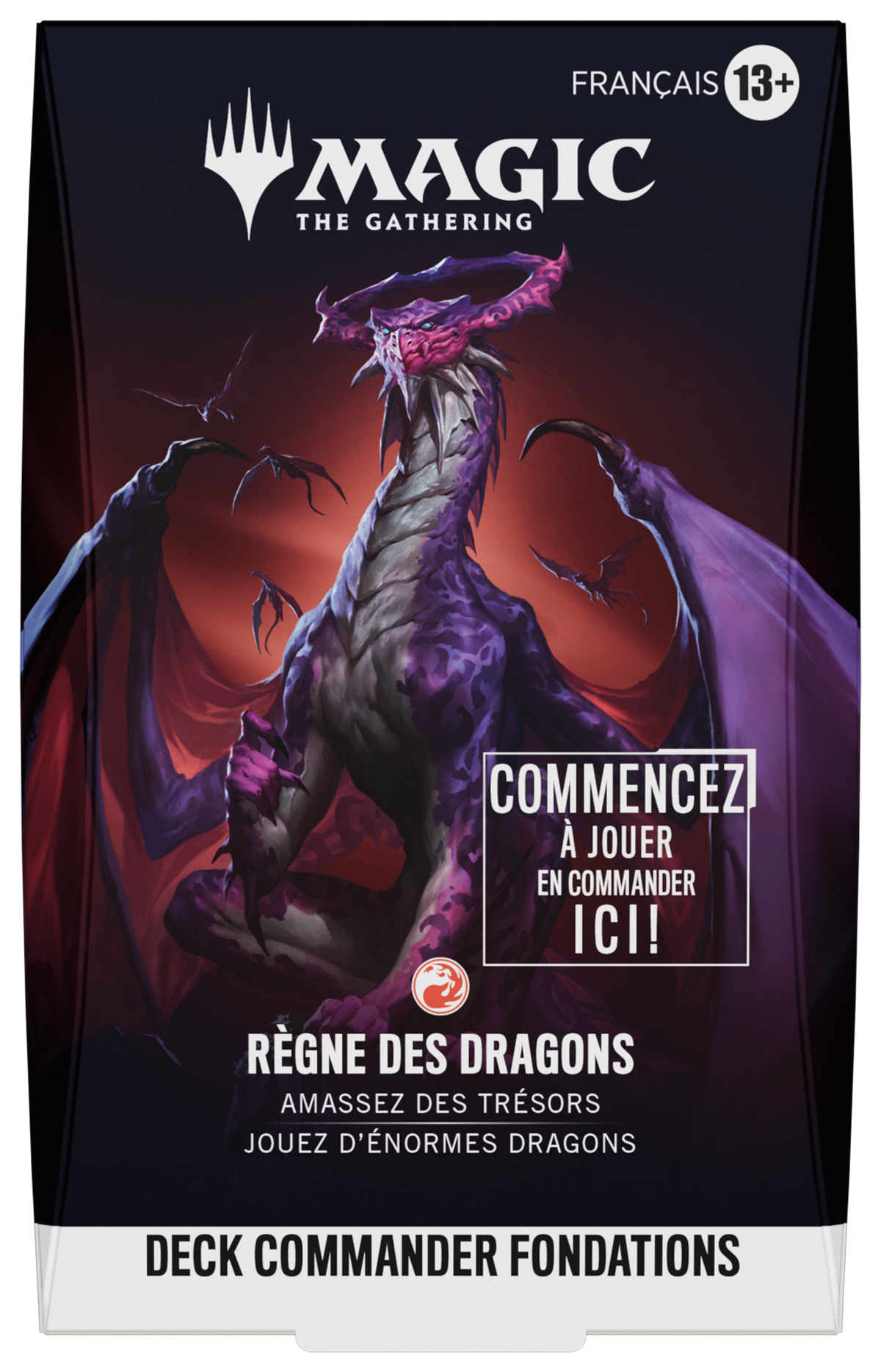 Deck Commander - Règne des dragons - Fondations - Magic: The Gathering