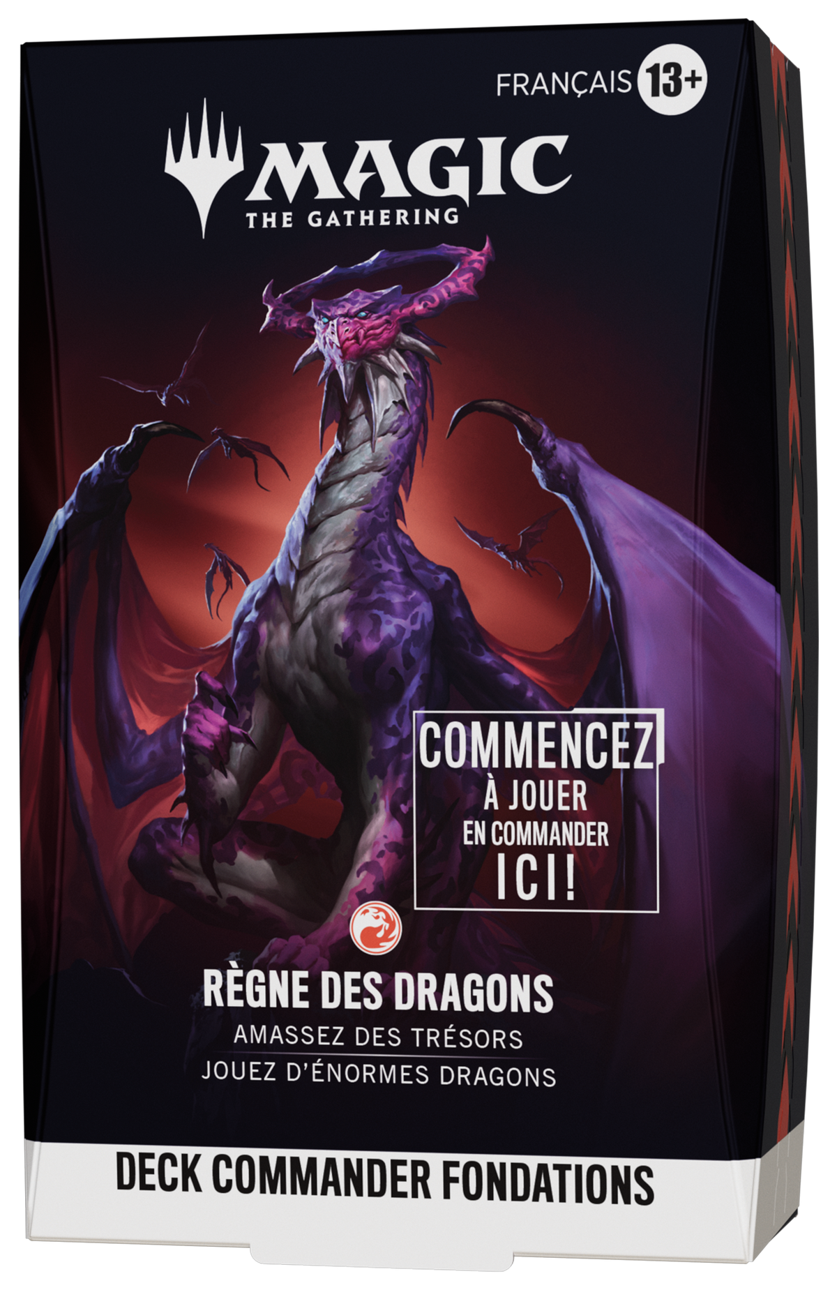 Deck Commander - Règne des dragons - Fondations - Magic: The Gathering