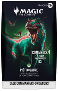 Deck Commander - Piétinosaure - Fondations - Magic: The Gathering