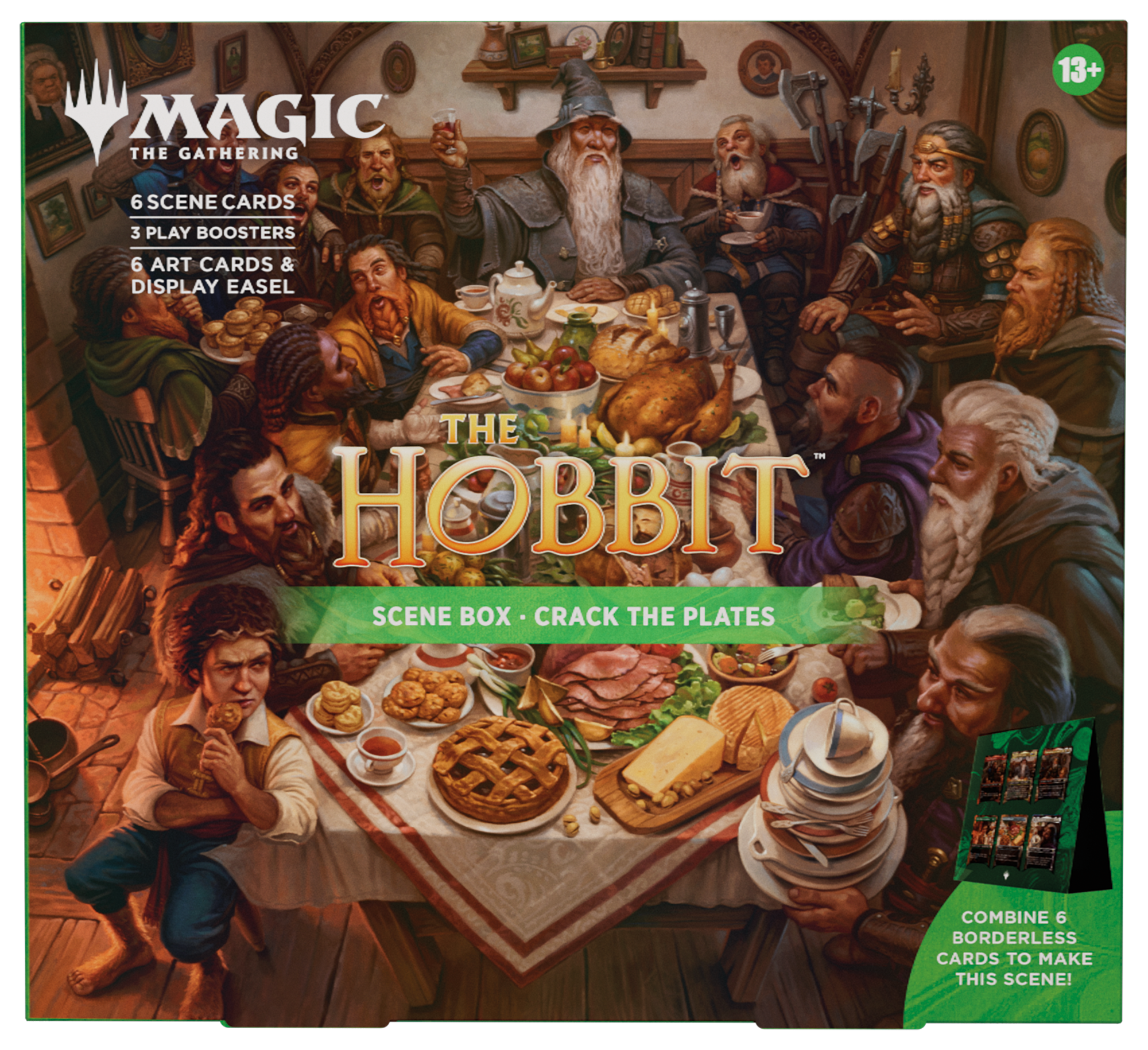 Scene Box Crack the Plates - Le Hobbit - Magic: The Gathering
