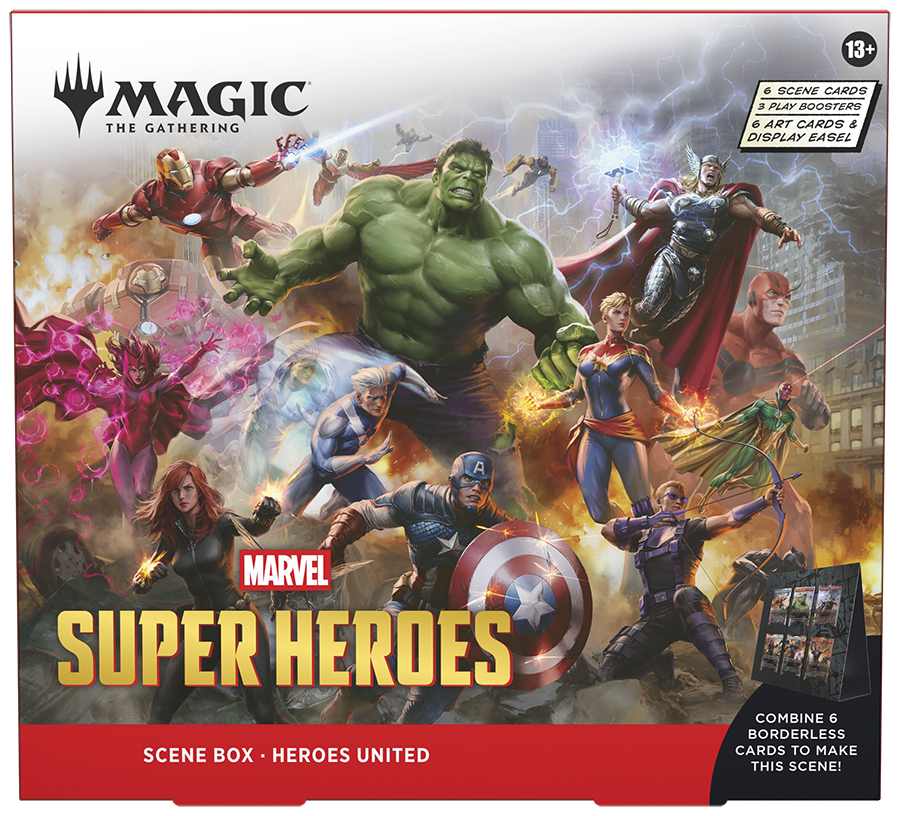 Scene Box Heroes United - Marvel Super Heroes - Magic: The Gathering