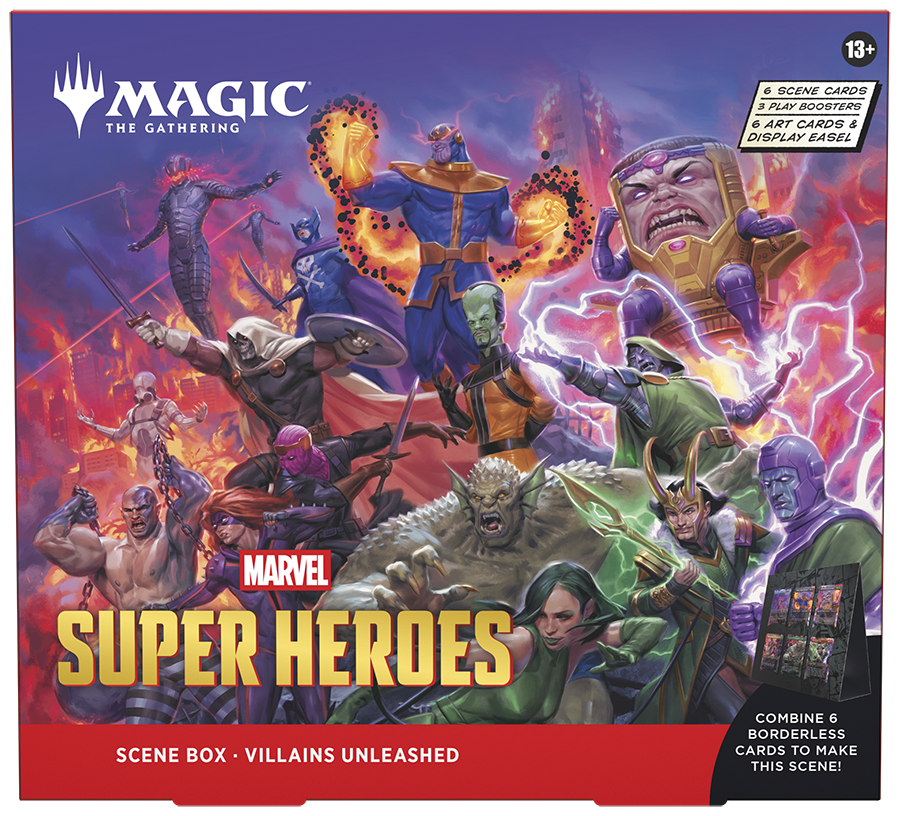 Scene Box Vilains Unleashed - Marvel Super Heroes - Magic: The Gathering