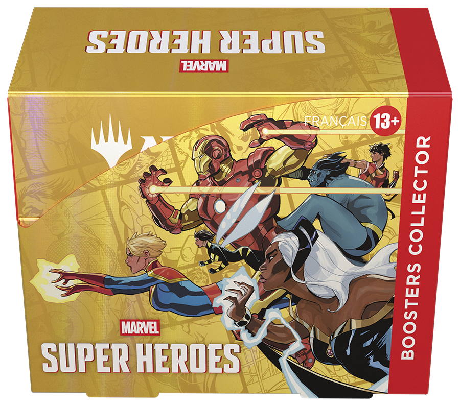 Boîte de Boosters Collector (12 boosters) - Marvel Super Heroes - Magic: The Gathering