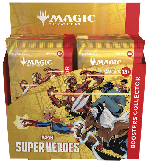 Boîte de Boosters Collector (12 boosters) - Marvel Super Heroes - Magic: The Gathering