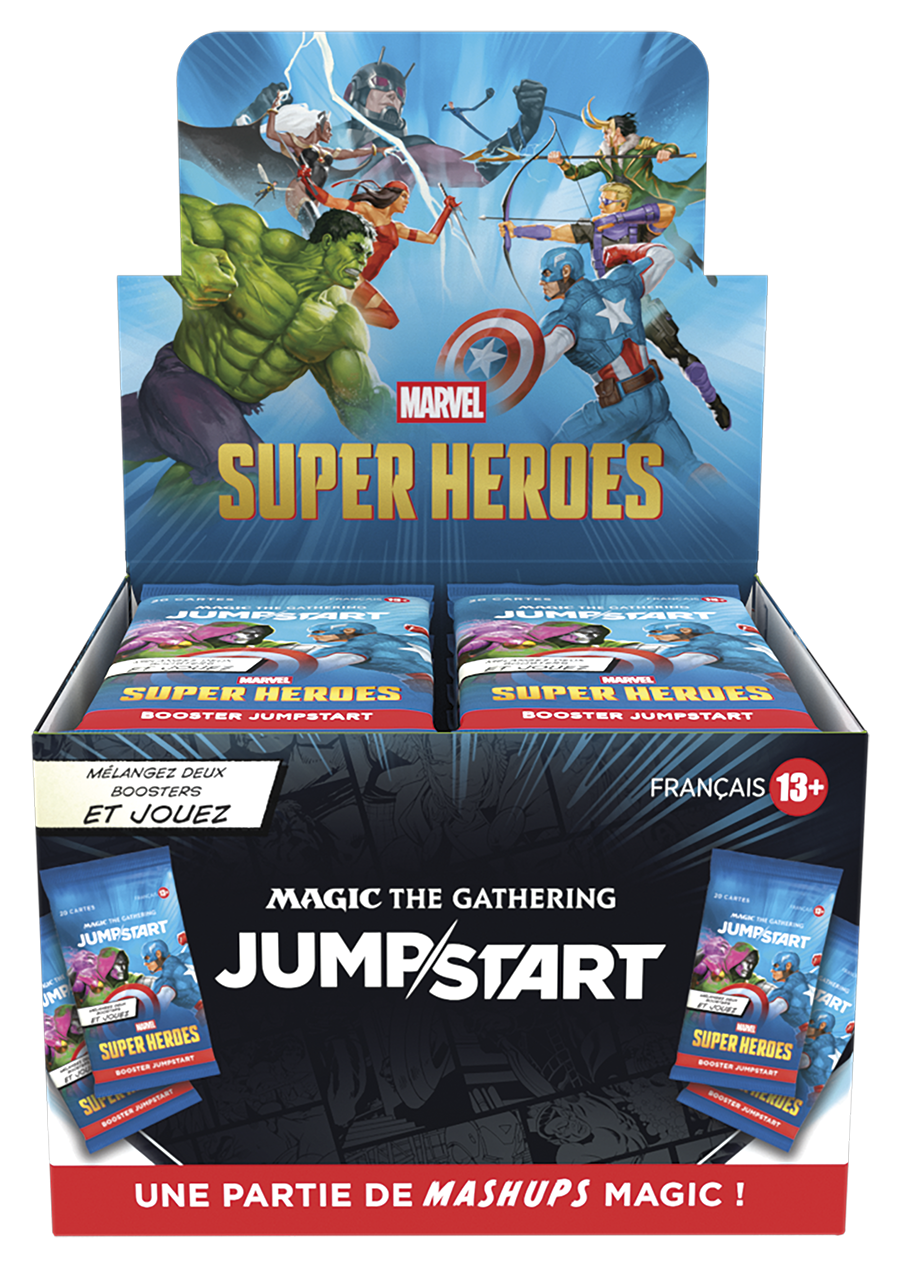 Boîte de Boosters Jumpstart - Marvel Super Heroes - Magic: The Gathering