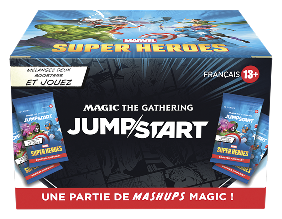 Boîte de Boosters Jumpstart - Marvel Super Heroes - Magic: The Gathering
