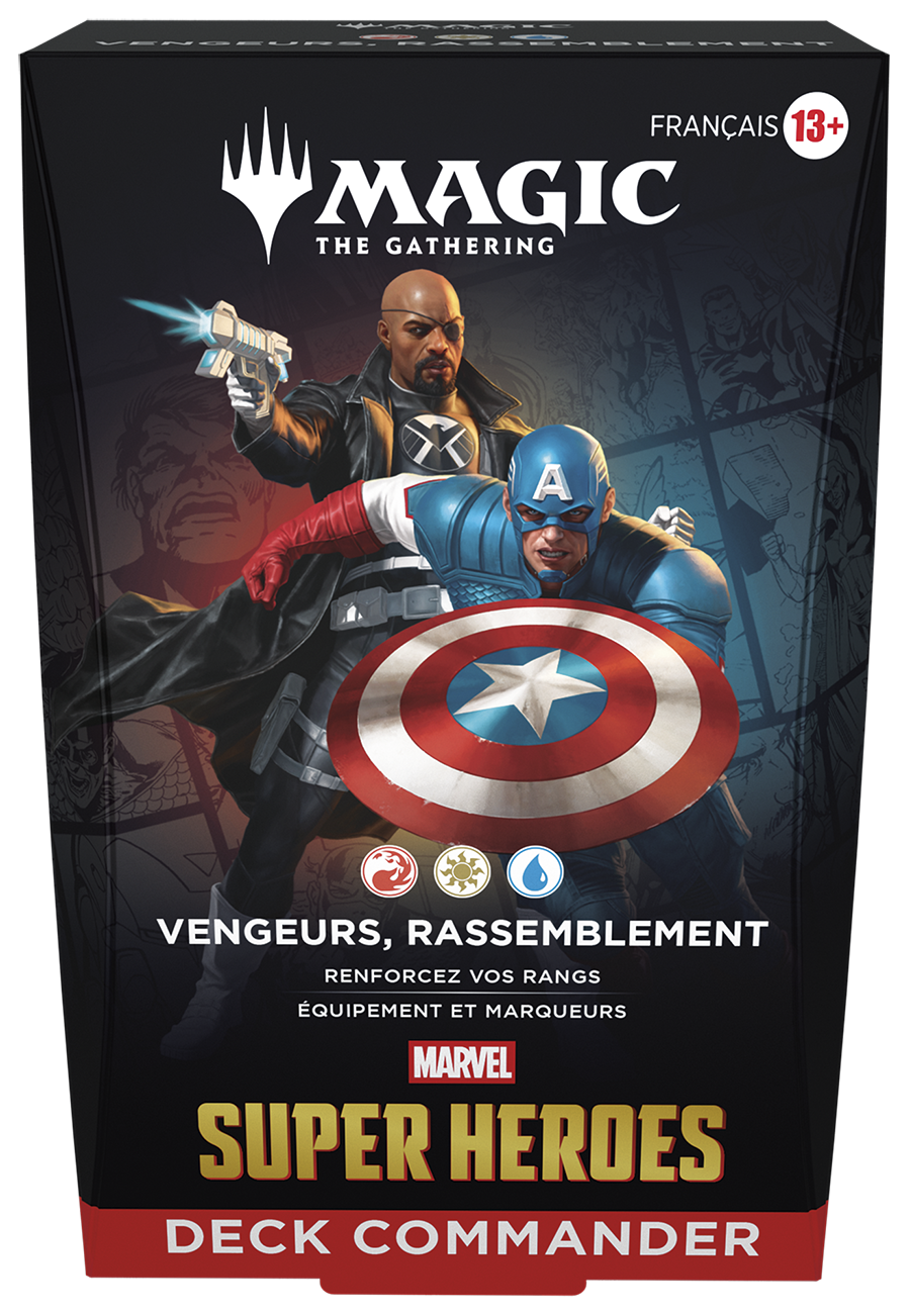 Deck Commander - Vengeurs, Rassemblement - Marvel Super Heroes - Magic: The Gathering