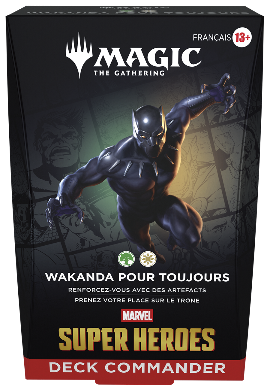 Deck Commander - Wakanda pour toujours - Marvel Super Heroes - Magic: The Gathering