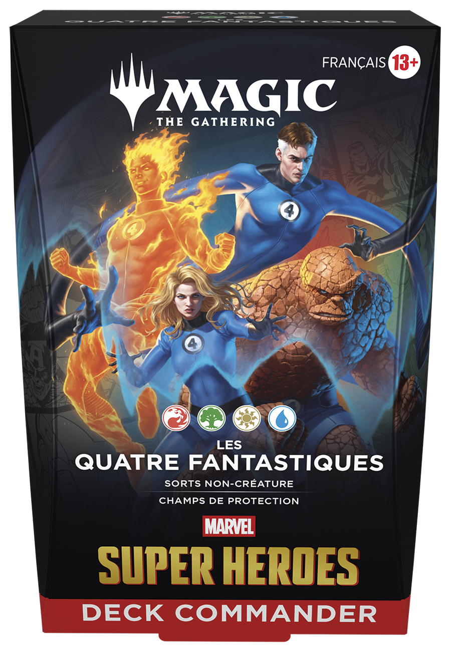 Deck Commander - Quatre Fantastiques - Marvel Super Heroes - Magic: The Gathering