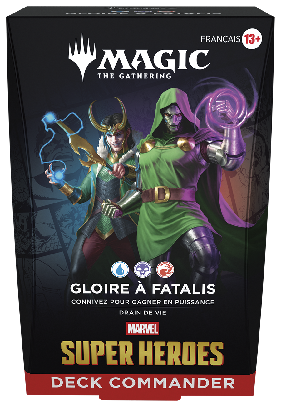 Deck Commander - Gloire à Fatalis - Marvel Super Heroes - Magic: The Gathering