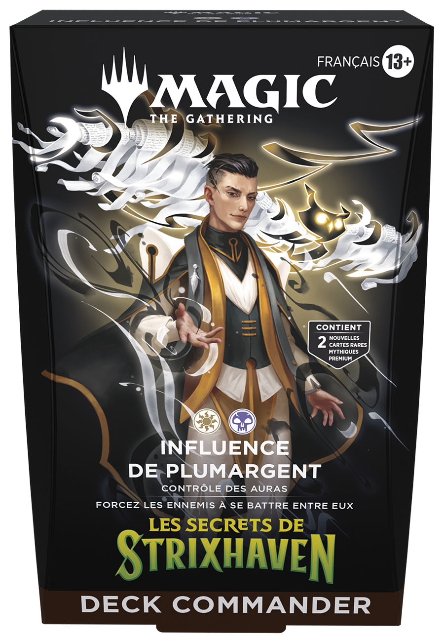 Lot des 5 Decks Commander "Les secrets de Strixhaven"