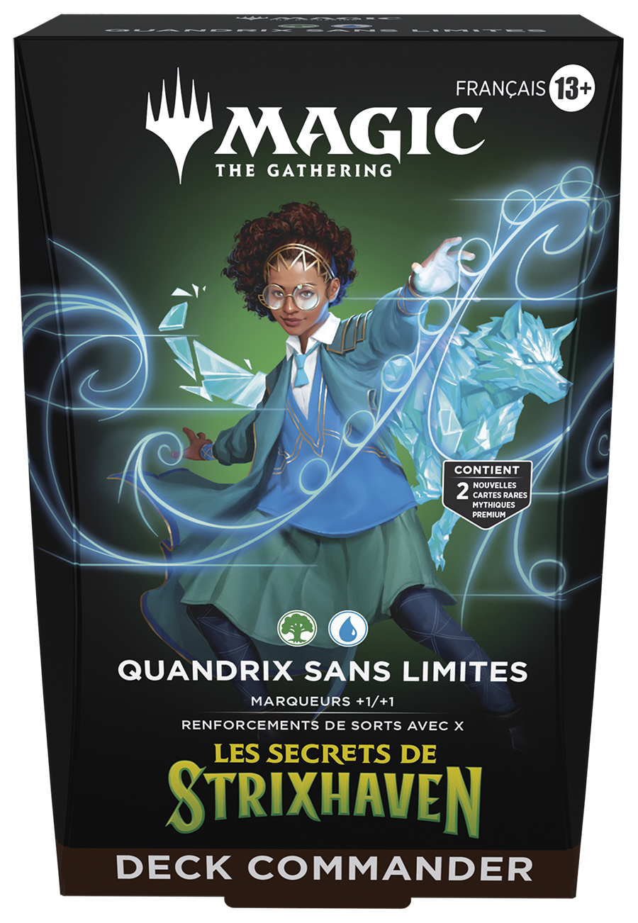 Lot des 5 Decks Commander "Les secrets de Strixhaven"