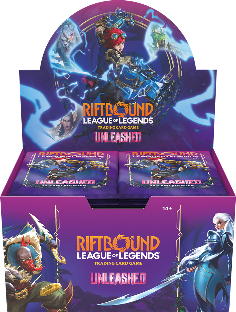 Boîte de Boosters (24 boosters) - Déchaînement - Riftbound