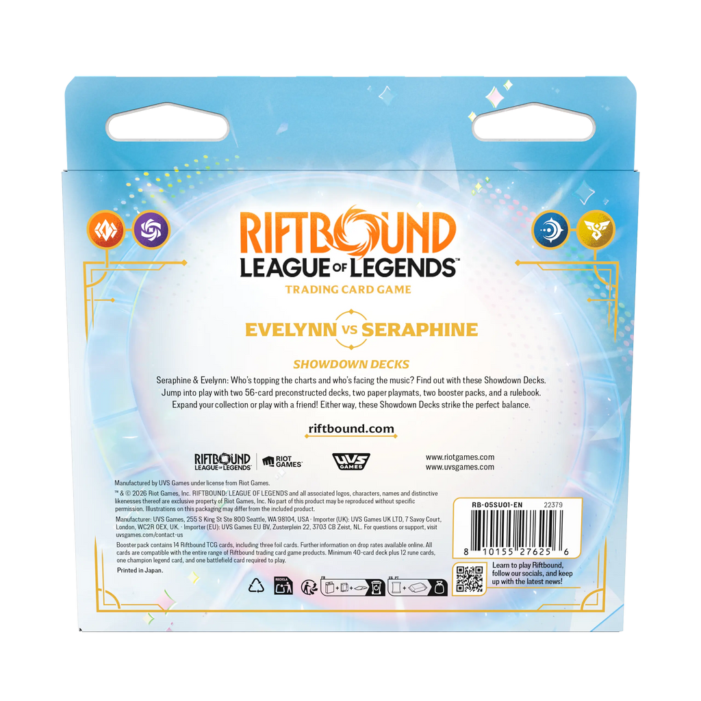 Deck Showdown - Evelynn contre Seraphine - Radiance - Riftbound