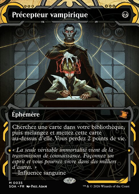 Précepteur vampirique (Vampiric Tutor)