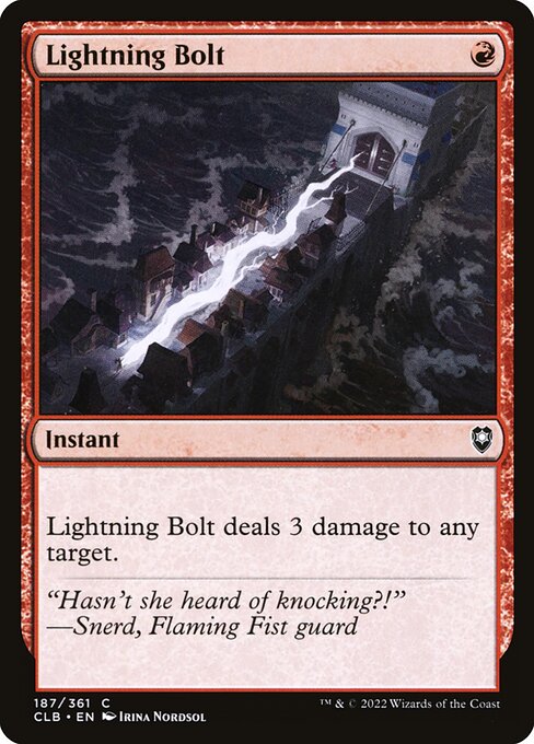 Foudre (Lightning Bolt)