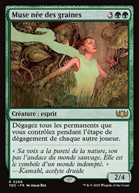 Muse née des graines (Seedborn Muse)