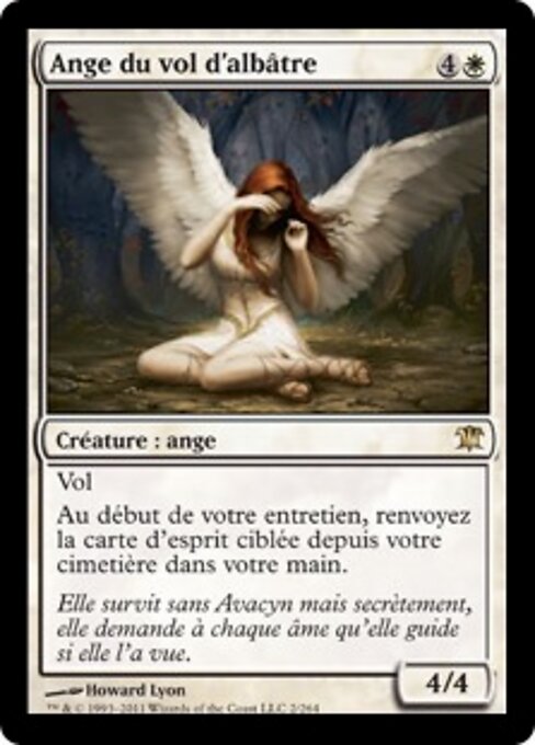 Ange du vol d'albâtre (Angel of Flight Alabaster) — FOIL