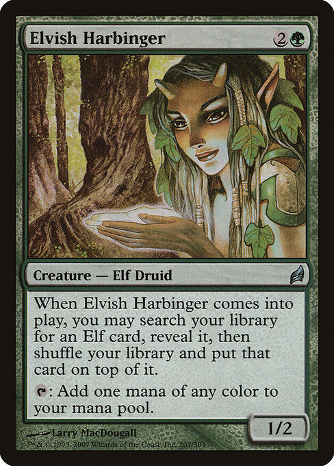 Annonciatrice elfe (Elvish Harbinger)